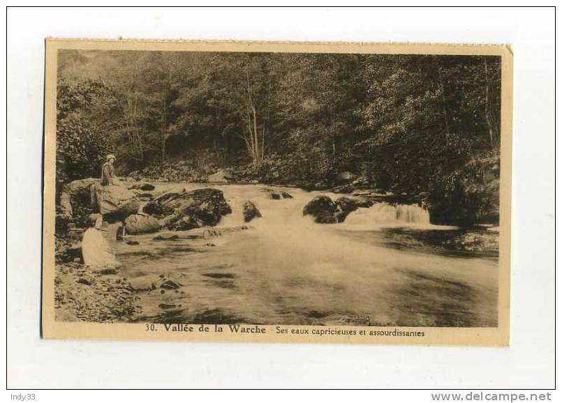 - BELGIQUE . LIEGE MALMEDY . VALLEE DE LA WARCHE . SES EAUX CAPRICIEUSES ... - Malmedy