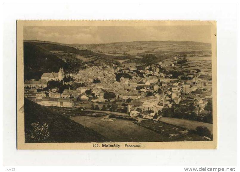 - BELGIQUE LIEGE . MALMEDY . PANORAMA - Malmedy