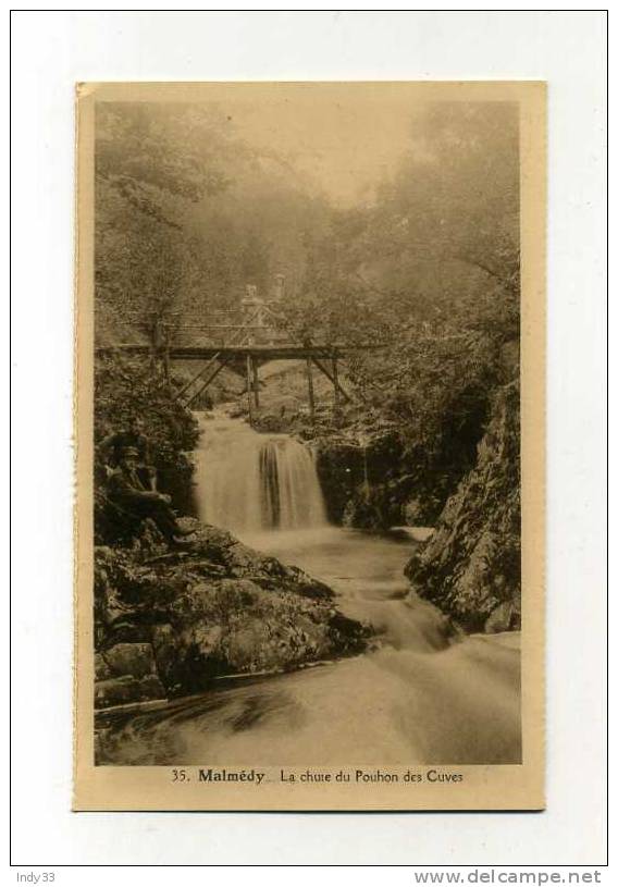 - BELGIQUE LIEGE . MALMEDY . LA CHUTE DU POUHON DES CUVES - Malmedy