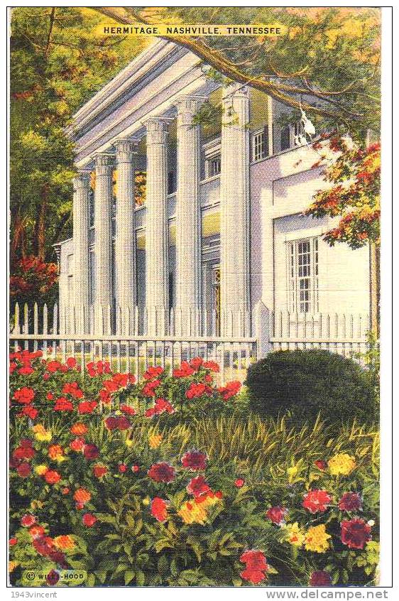 C3661 - NASHVILLE - TENNESSEE - Hermitage  - Belle CPA Couleur De 1947 - - Nashville