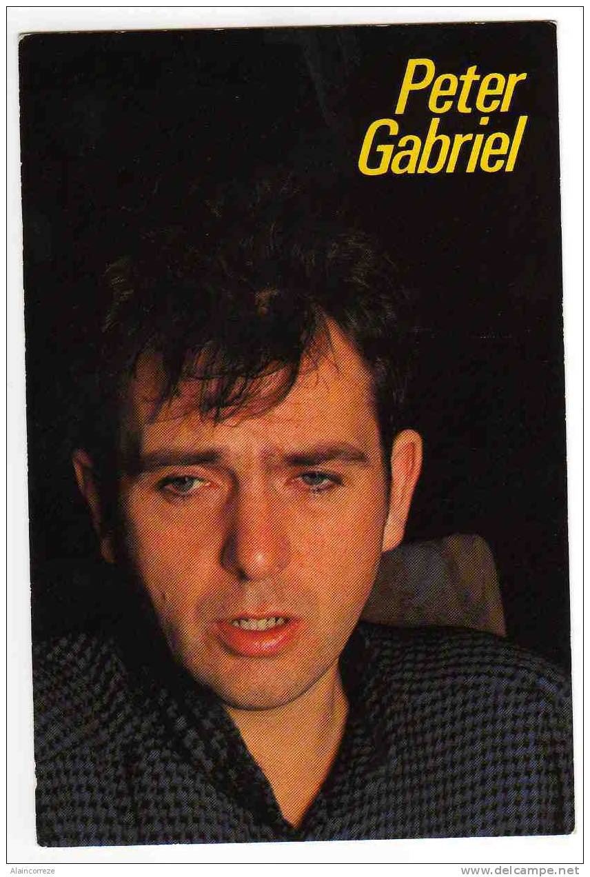 Thème Musique Chanteur Peter Gabriel - Non Classés