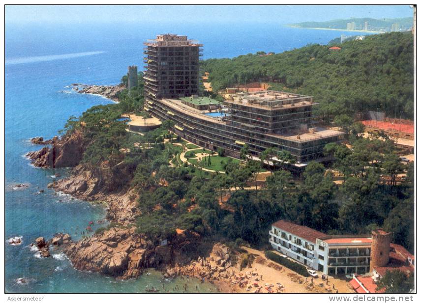 ESPAÑA, CATALUÑA, GERONA - COSTA BRAVA. TORRE VALENTINA CPSM UNCIRCULATED BUEN ESTADO CUAC - Gerona