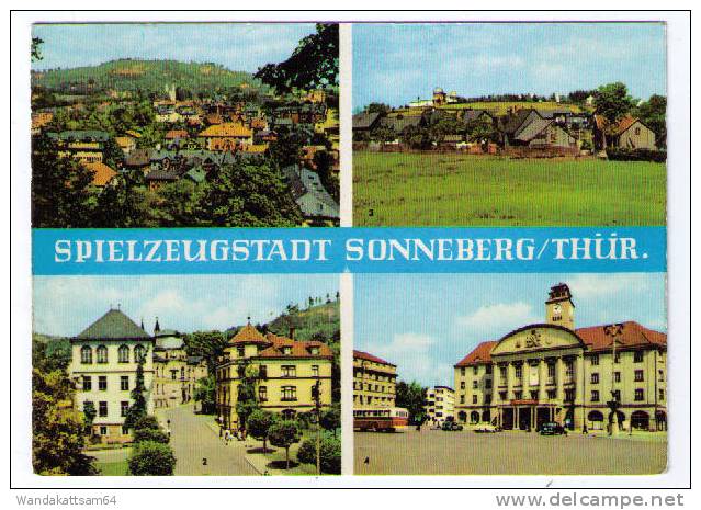 AK SPIELZEUGSTADT SONNEBERG / THÜR. Mehrbild 4 Bilder 64 SONNEBERG 1 B Nach 732 Leisnig In Sachsen - Sonneberg