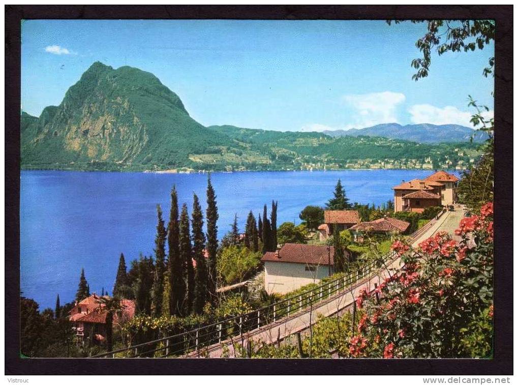 LUGANO - CASTAGNOLA - Mont San Salvatore - Circulé - Gelaufen - Circulated - 1970. - Agno