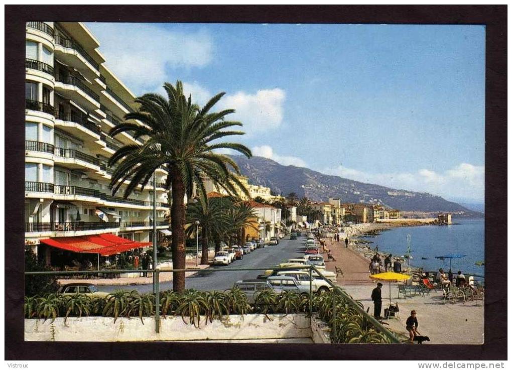 MENTON - Boulevard Général LECLERC - Circulé - Circulated - Gelaufen. - Menton