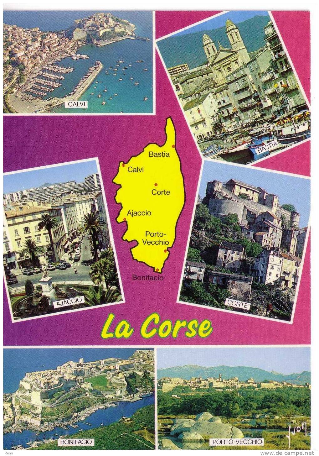 2B CALVI CORTE BONIFACIO PORTO-VECCHIO BASTIA - Andere & Zonder Classificatie