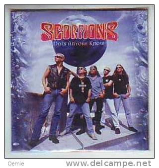 SCORPIONS   DOES  ANYONE  KNOW  Cd Single - Rock