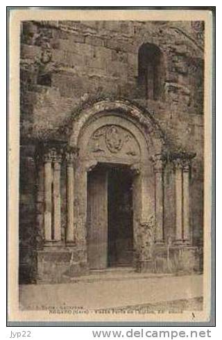 Jolie CP Ancienne 32 Gers Nogaro Vieille Porte De L'Eglise - Cl. Tapie Lectoure - CAD 22-08-1929 - Nogaro