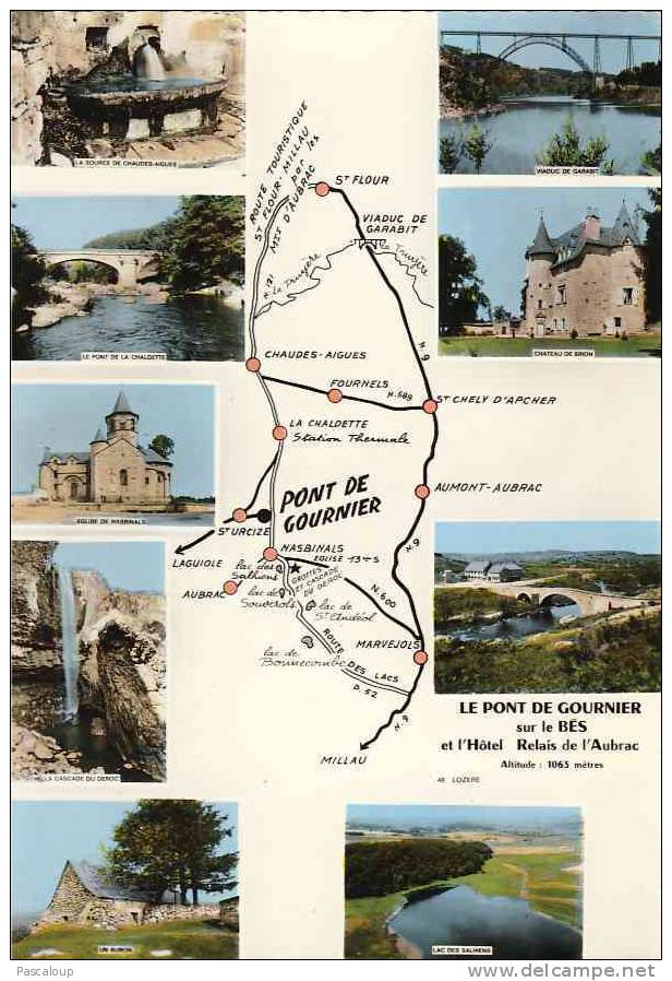 (12) Recoulès D'Aubrac (hôtel Du Pont De Gournier)  - CIM - Autres & Non Classés