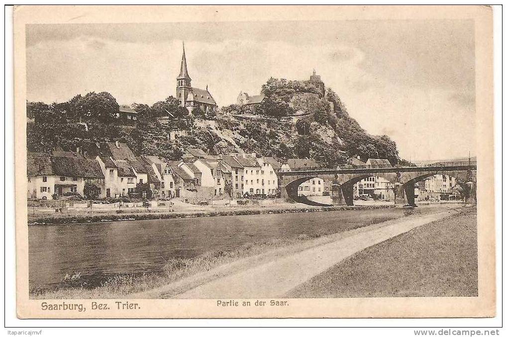 Carte Postale  :  Allemagne  : SAARBURG   BEZ  TRIER - Saarburg