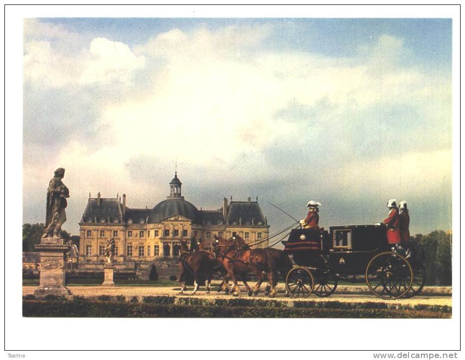 77 - Coupé De Gala Au Chateau De Vaux Le Vicomte : Attelage Et Carosse - Vaux Le Vicomte