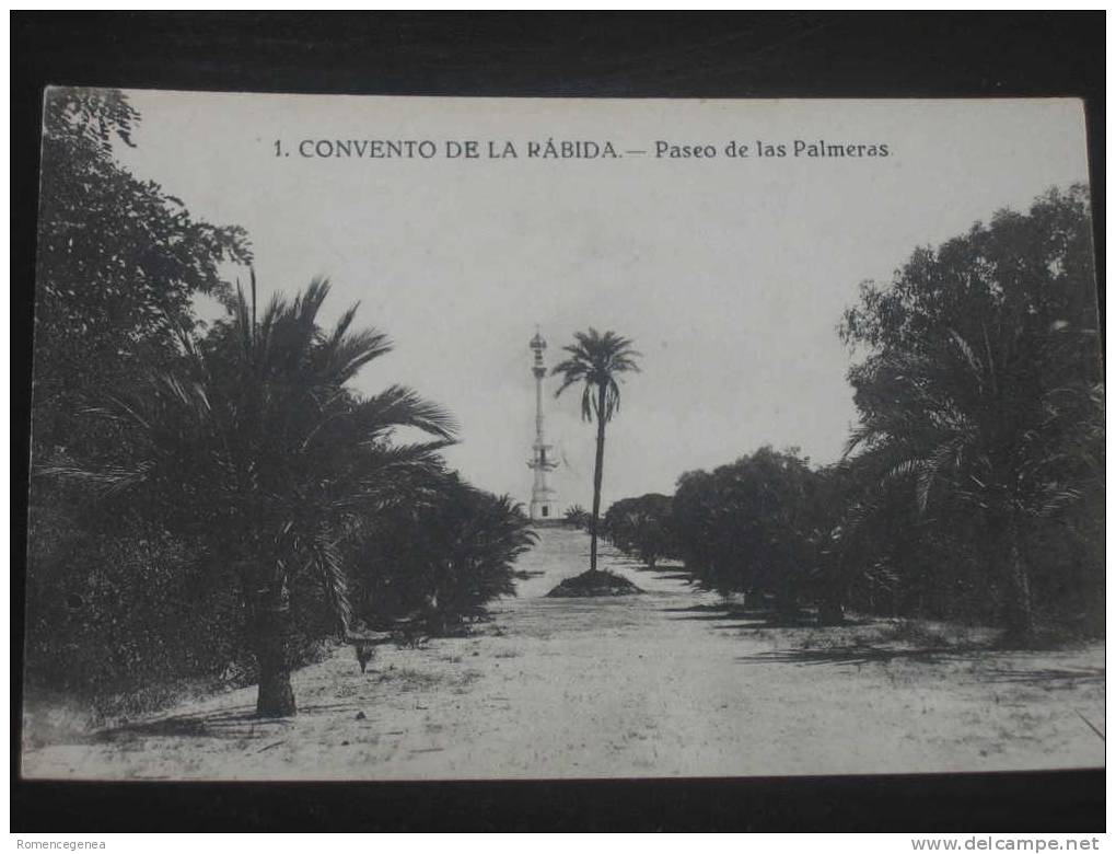 CONVENTO DE LA RABIDA (Andalousie, Espagne) - Paseo De Las Palmeras - Non Voyagée - Huelva