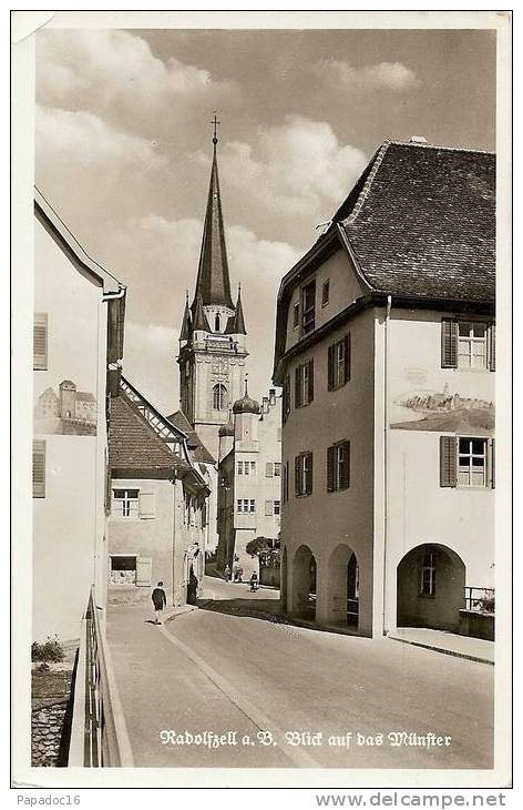 D - BW - Radolfzell A. B. - Blick Auf Das Münster - HMAK / CPSM Ed. Kosmos N° 17341-37 (ungelaufen / Non Circulée) - Radolfzell