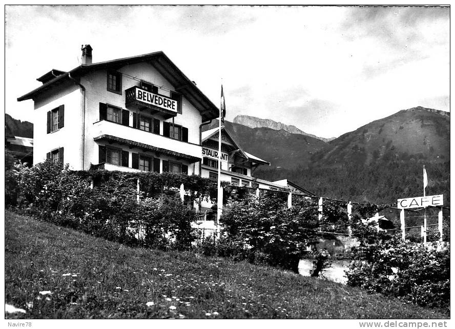 Suisse CORBEYRIER   HOTEL BELVEDERE - Corbeyrier