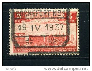TP CHEMIN DE FER ROCHEFORT 16.04.1937 - Autres & Non Classés