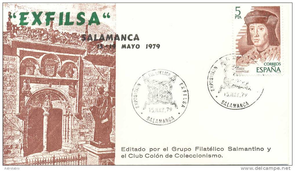 " Exposición Filatélica " 1979, Obliteration Salamanca - Franking Machines (EMA)