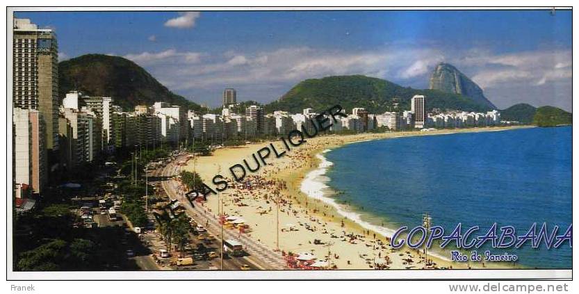 BRE096GF - RIO DE JANEIRO - Praia De Copacabana (Plage De Copacabana) - Copacabana