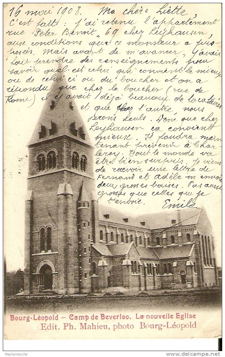 Bourg-Leopold Beverloo La Nouvelle Eglise - Leopoldsburg (Beverloo Camp)