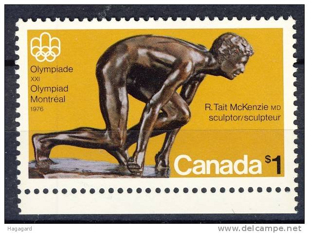 #1975. Canada: Olympic Games Montreal 76. Michel 585. MNH** - Summer 1976: Montreal