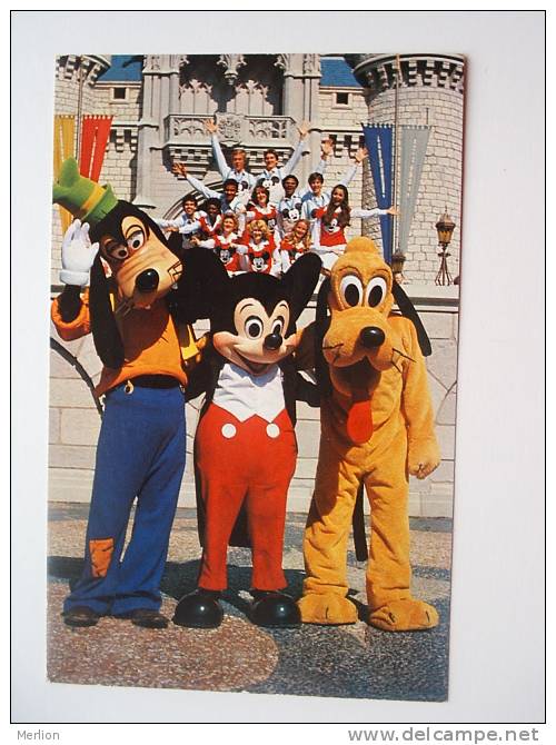 DisneyWorld - Goofy , Mickey And Pluto    F    D51545 - Disneyworld