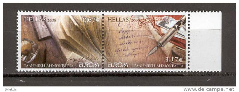 GREECE 2008 Europa SET MNH - Unused Stamps