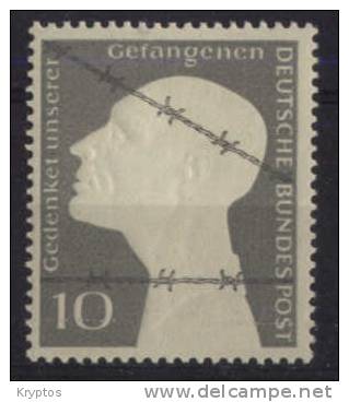 Germany (BRD). Prisoner Of War And Barbed Wire (1953) - Neufs