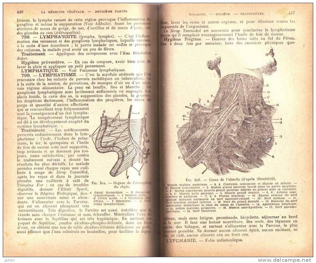 La Médecine Végétale Illustrée Et Le Régime Biologique Par Le Docteur A. Narodetzki (1928) - Salute