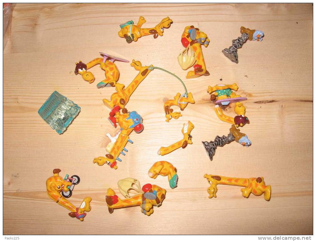 LOTTO N. 30 - SORPRESINE KINDER - SUPER GIRAFFE - PEZZI VARI OCCASIONE - Maxi (Kinder-)