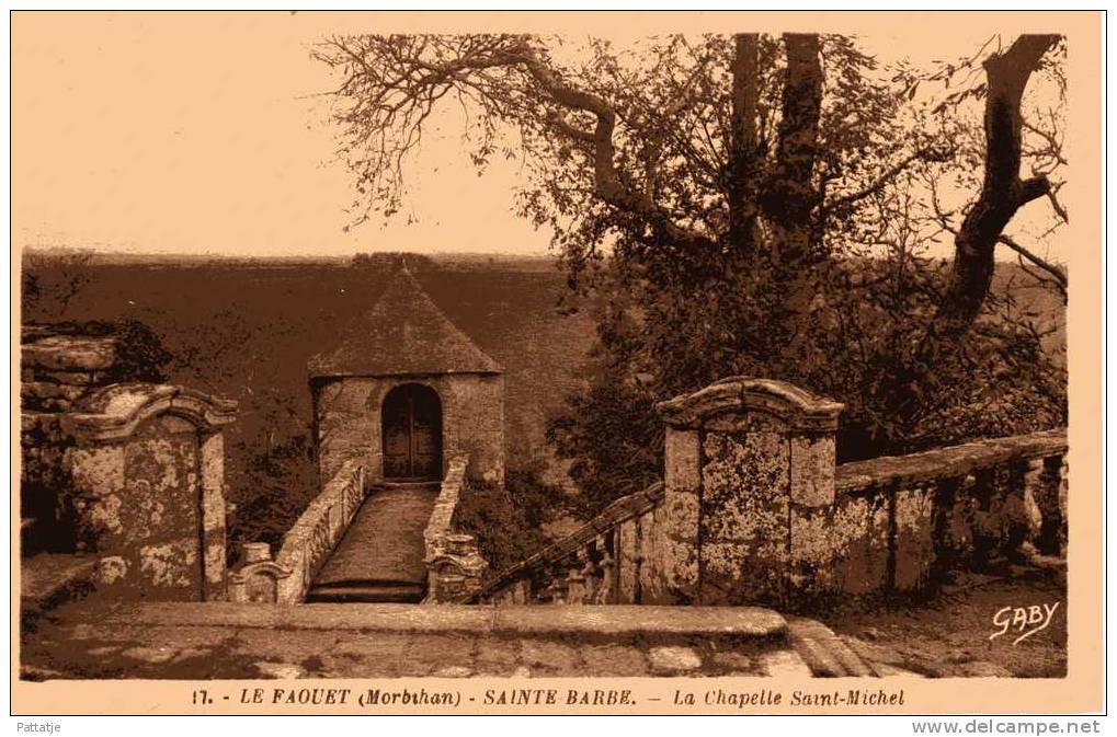 CP Le Faouet  Sainte-Barbe La Chapelle Saint-Michel - Faouët