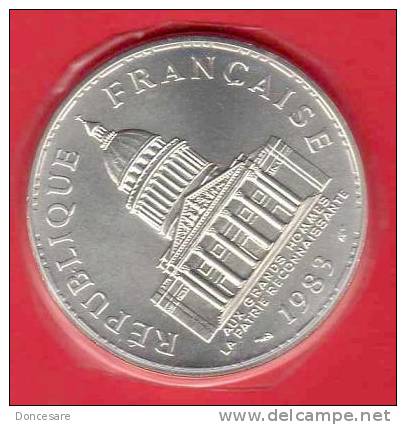 ** 100 FRANCS 1983 PANTHEON ARGENT  FDC SOUS/VIDE ** - 100 Francs