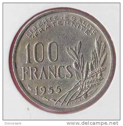 ** 100 FRANCS 1955 COCHET TTB+ **7** - 100 Francs