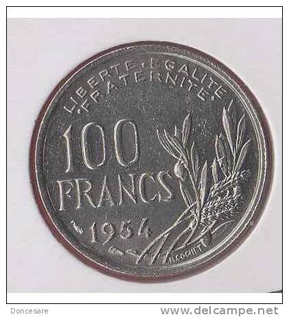 ** 100 FRANCS 1954 COCHET SUP-  **27** - 100 Francs