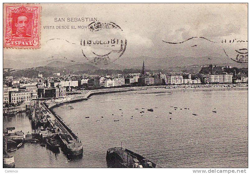 1668  SAN SEBASTIAN    Circulée 1925 - Álava (Vitoria)