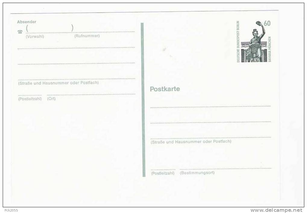 Berlin Ganzsache Mi.Nr. P 130 Ungebraucht (d39) - Postcards - Mint