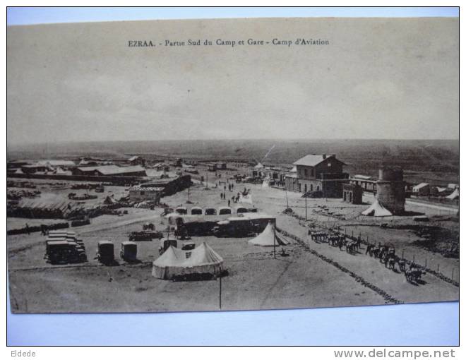 Ezraa Partie Sud Du Camp Et Gare Camp Aviation Station And Avaition Camp Au Bon Marché 247 - Liban