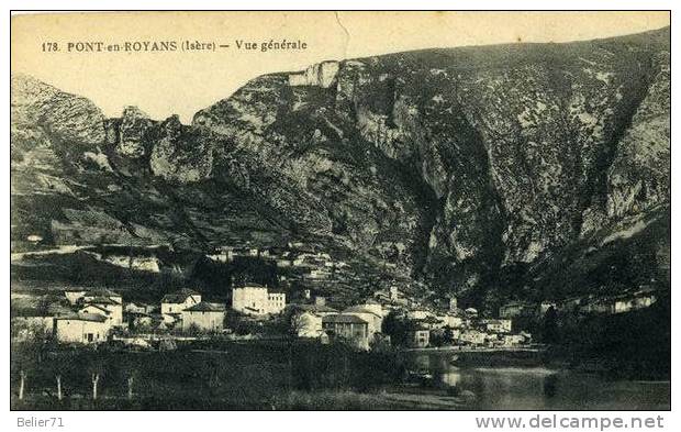 38 / Pont En Royans. Vue Générale - Pont-en-Royans