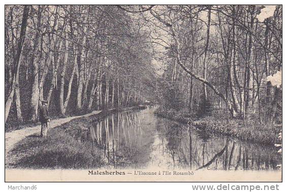 LOIRET.MALESHERBES.L ESSONNE A L ILE ROSAMBO - Malesherbes