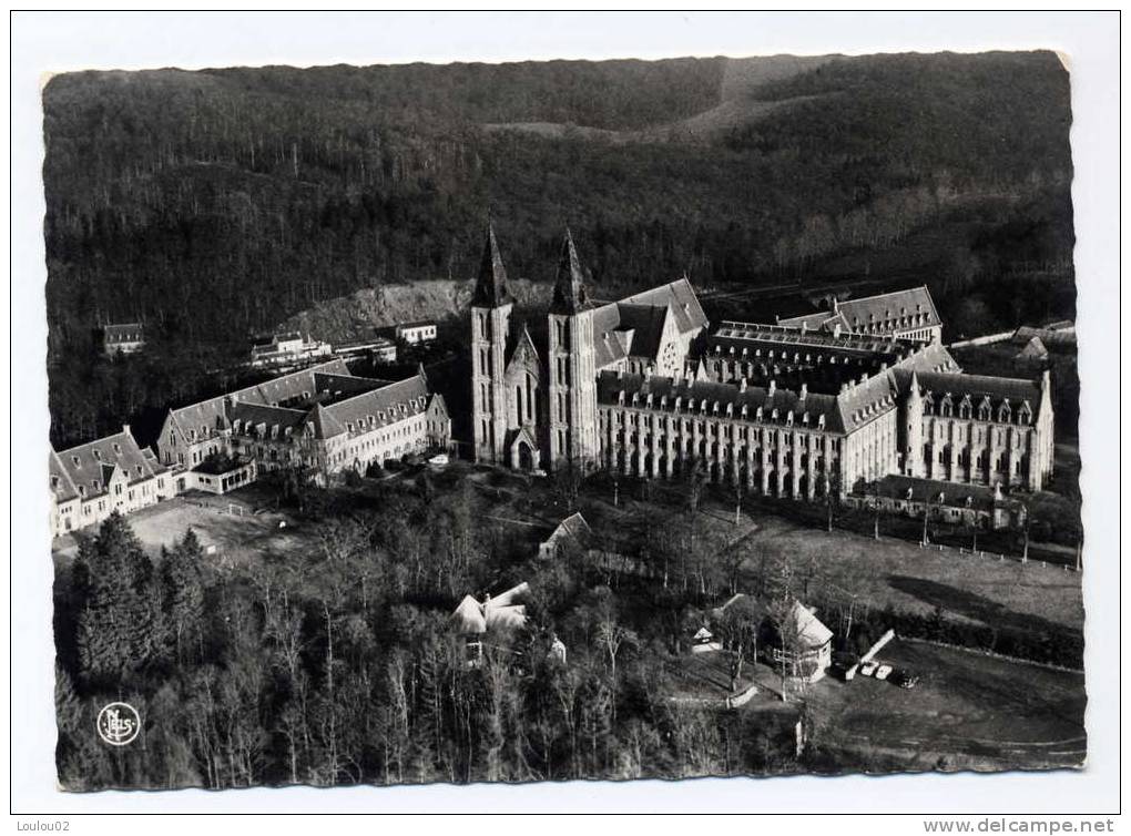 Abbaye De MAREDSOUS - Vue Aerienne De Face - Bord Dentelé - Très Bon état - Anhée
