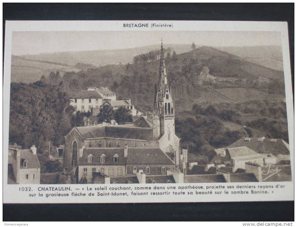 CHÂTEAULIN - Non Voyagée - Châteaulin