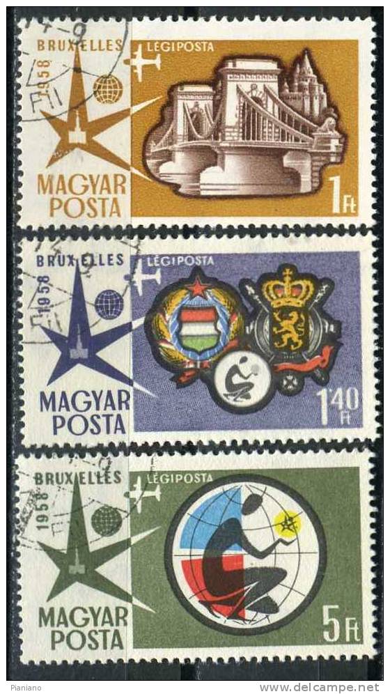 PIA - UNGHERIA - 1962 : Volo Cosmico In Formazione - (Mi 1863A-64A) - Used Stamps