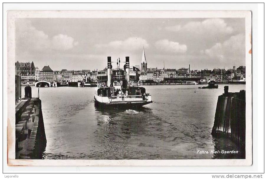 AK KIEL GAARDEN Schiff     E*1963 - Kiel