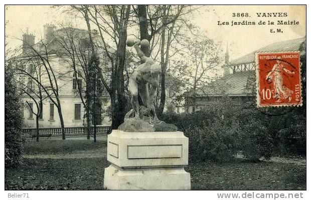 92 / Vanves. Les Jardins De La Mairie - Vanves