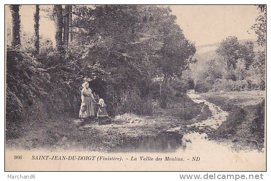 FINISTERE.SAINT JEAN DU DOIGT.LA VALLEE DES MOULINS - Saint-Jean-du-Doigt