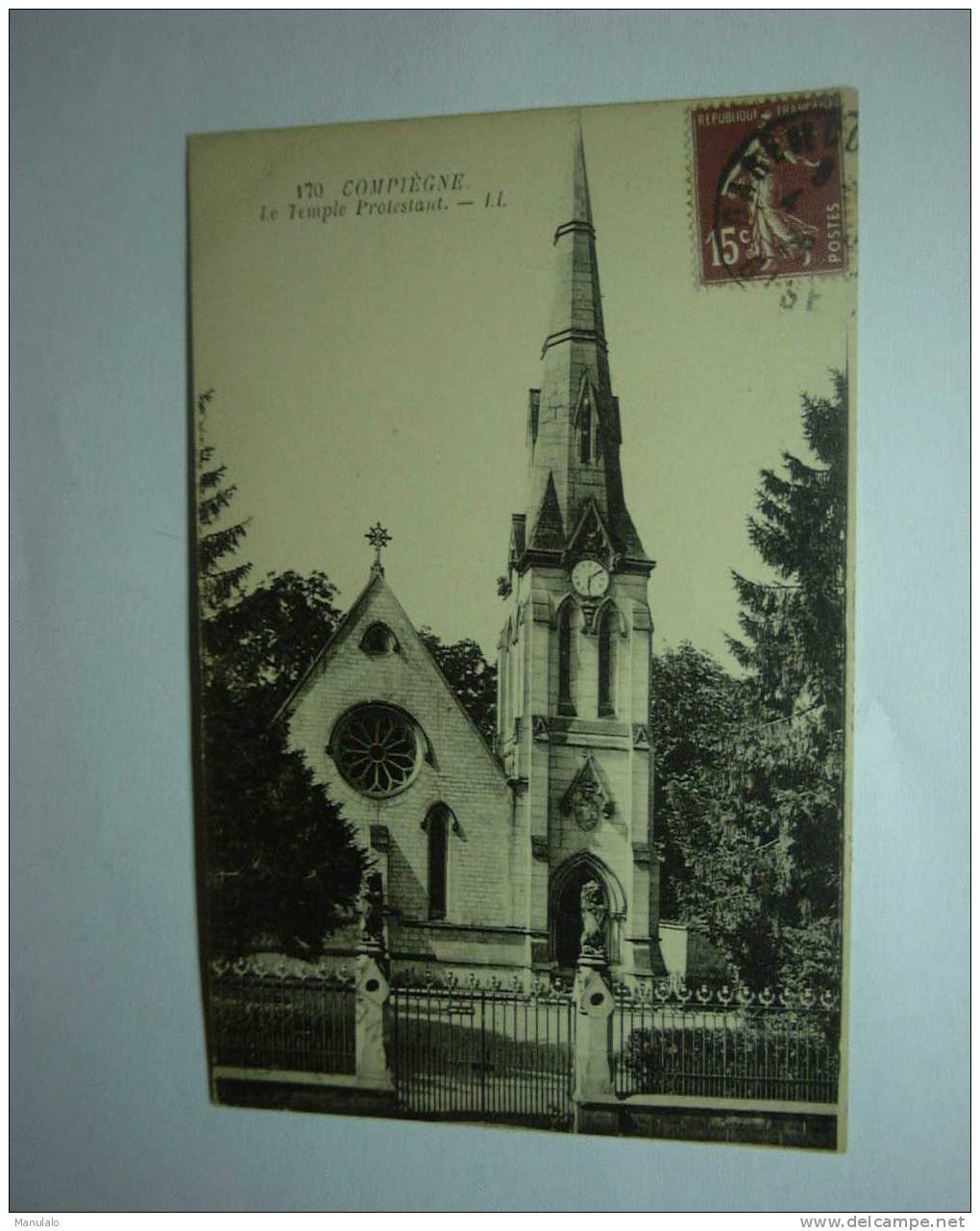 D 60 - Compiègne - Le Templ Protestant N°170 - Compiegne