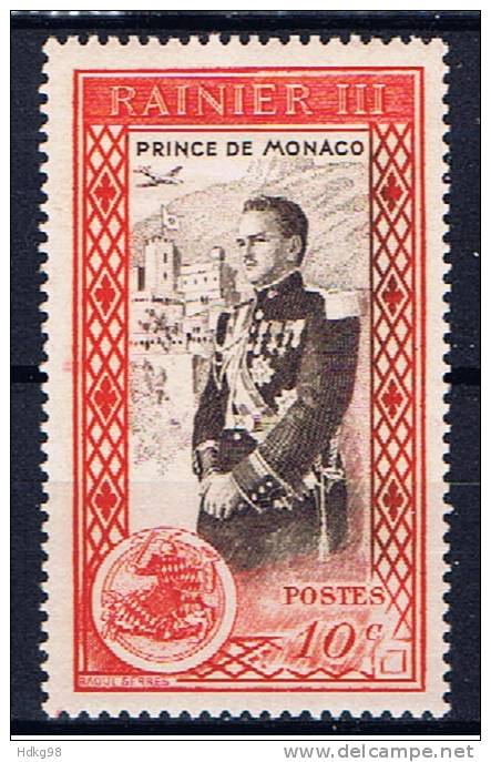 MC+ Monaco 1950 Mi 408* Fürst Rainier - Unused Stamps