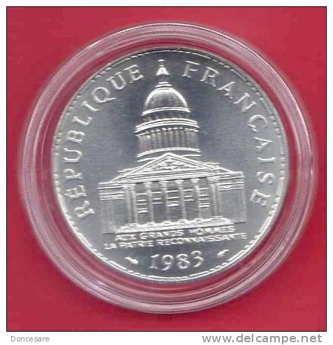 ** 100 FRANCS 1983 PANTHEON ARGENT  FDC ** - 100 Francs