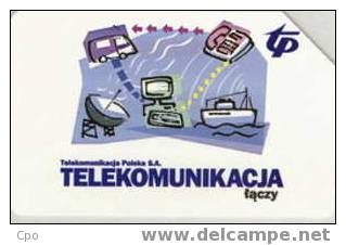 # POLAND 524 Telekomunikaacja Laczy 25 Urmet 01.98 Tres Bon Etat 0,9 - Poland