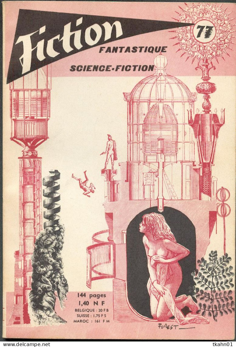 REVUE FICTION  N° 77  OPTA DE 1960 - Fiction