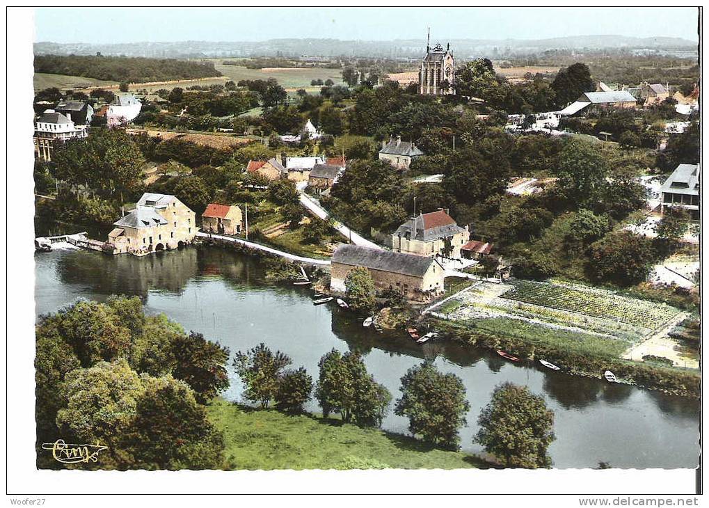 CPSM  SEICHES SUR LOIR Mathaflon, Le Loir - Seiches Sur Le Loir