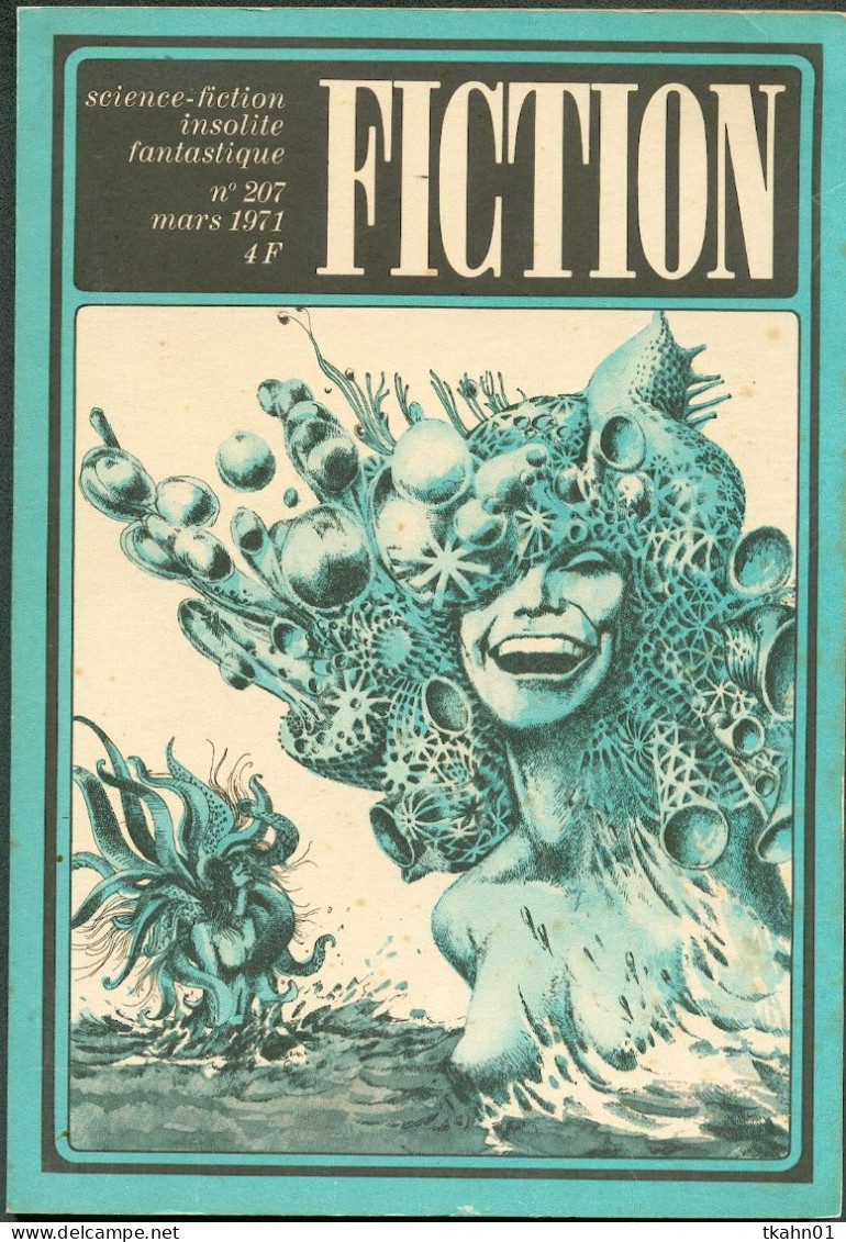 REVUE FICTION N° 207 OPTA DE 1971 - Fictie